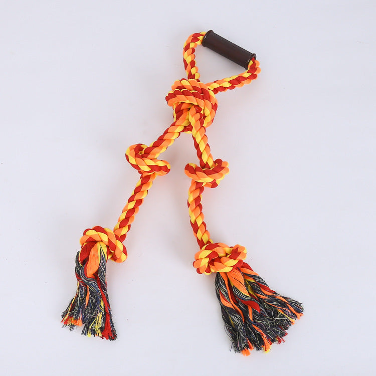 Tough Rope Chew Toy – Durable Tug & Dental Cleaner