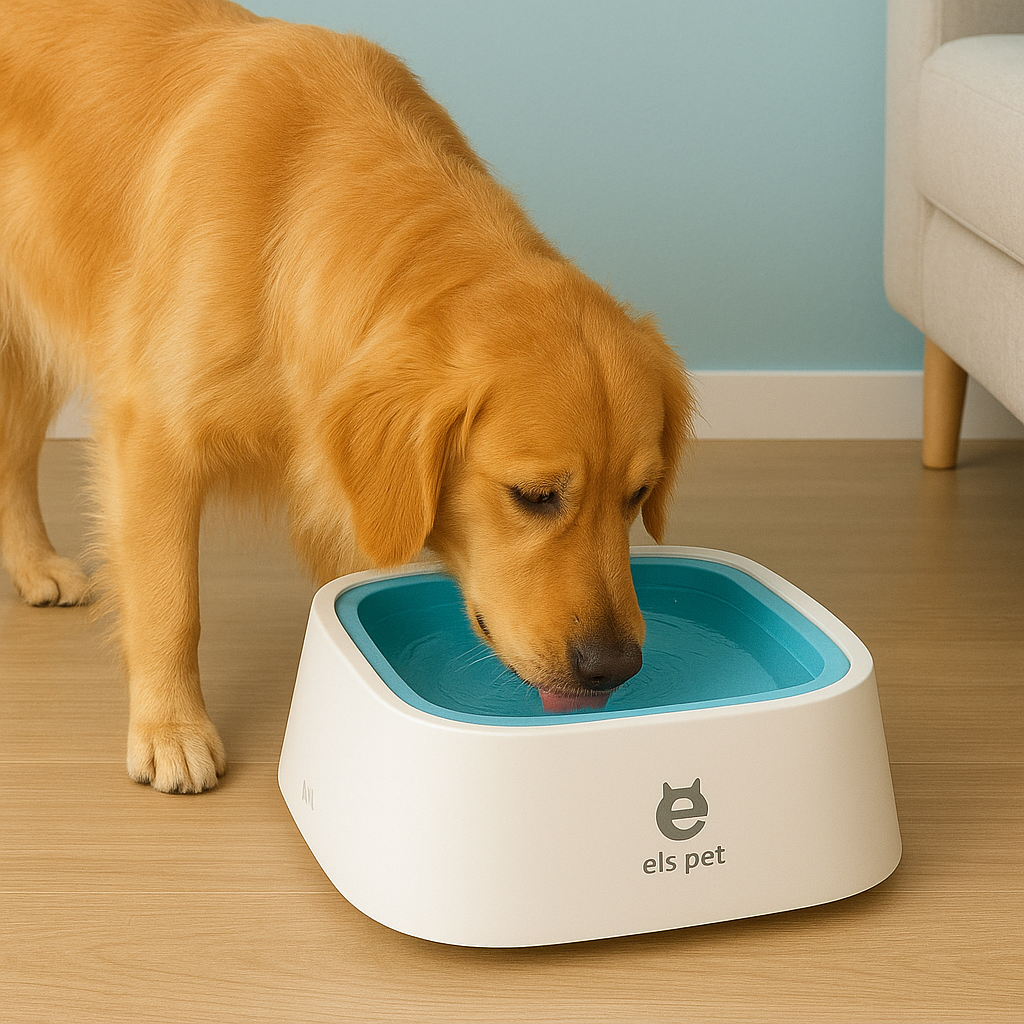 1.5L No-Spill Floating Pet Water Bowl