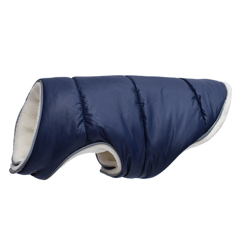 Warm Reflective Winter Dog Jacket – Cozy Fleece Coat