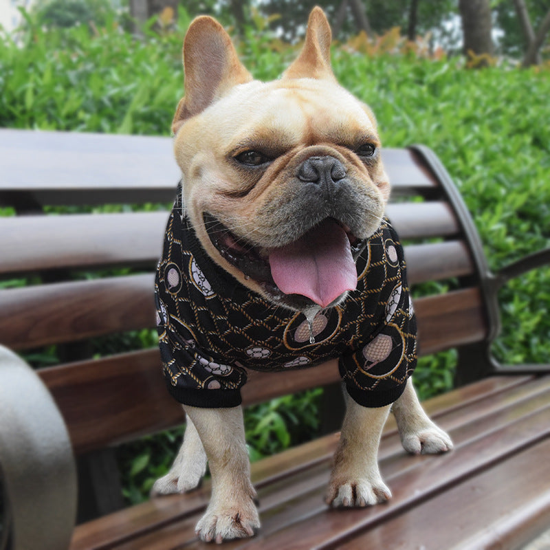 Stretch Print Dog Outfit – Stylish Seasonal Wear