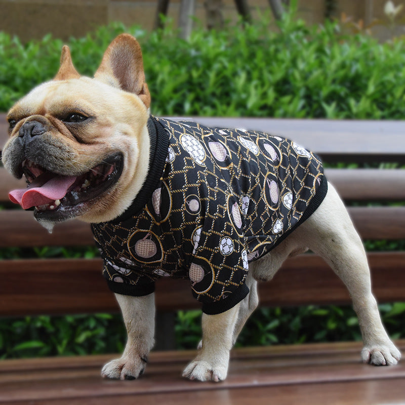 Stretch Print Dog Outfit – Stylish Seasonal Wear