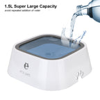 1.5L No-Spill Floating Pet Water Bowl