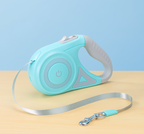 2-in-1 Retractable Leash & Luminous Collar – Freedom, Safety & Style