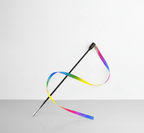 Rainbow Ribbon Cat Teaser™ – Interactive Wand Toy