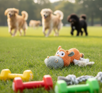 Durable Squeaky Chew Toy for Aggressive Chewers