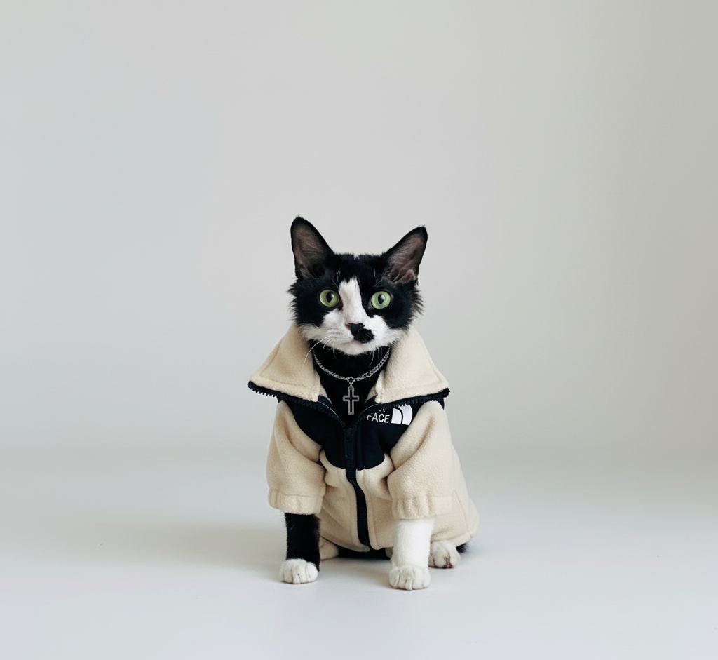 Hairless Cat Clothes Warm Pet Cat Clothes