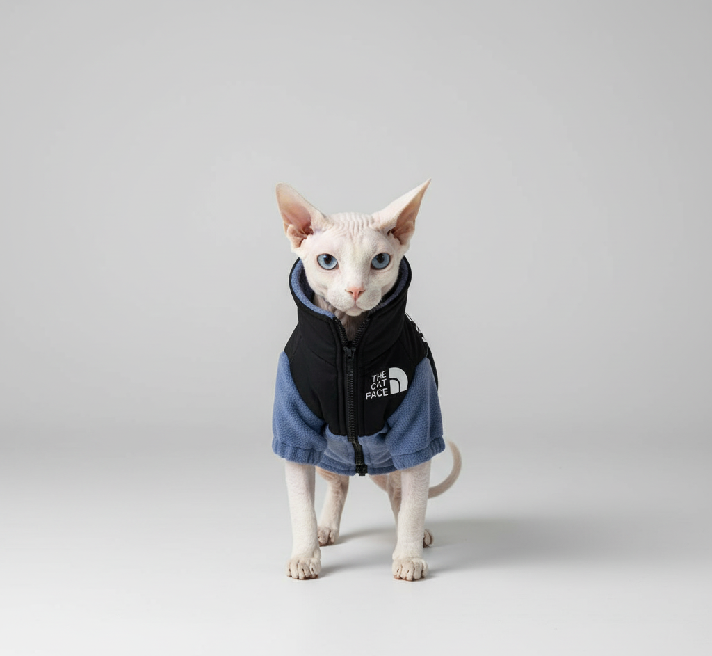 Hairless Cat Clothes Warm Pet Cat Clothes