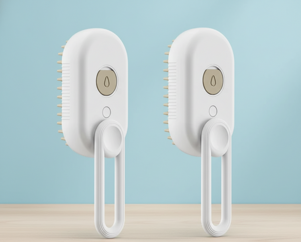 3-in-1 Electric Steam Pet Brush – Gentle, Smart & Effective Grooming for Cats and Dogs