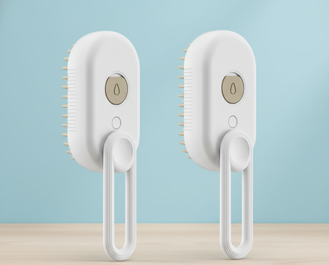 3-in-1 Electric Steam Pet Brush – Gentle, Smart & Effective Grooming for Cats and Dogs