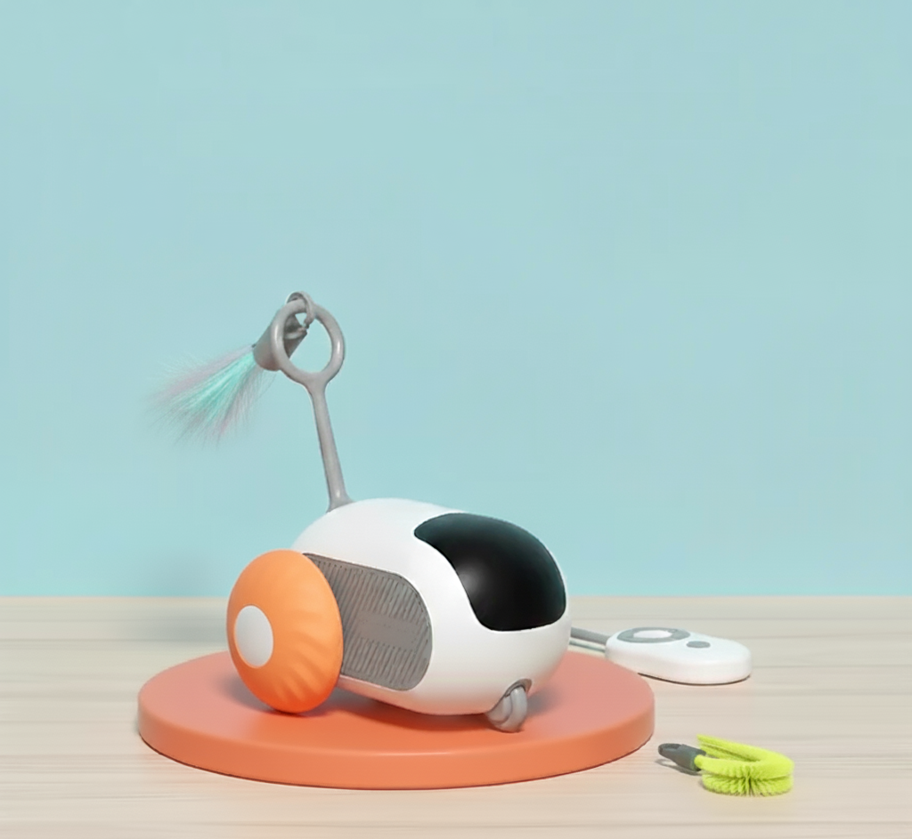 Crazy-Joy Cat Car – Endless Fun & Exercise for Your Feline Friend