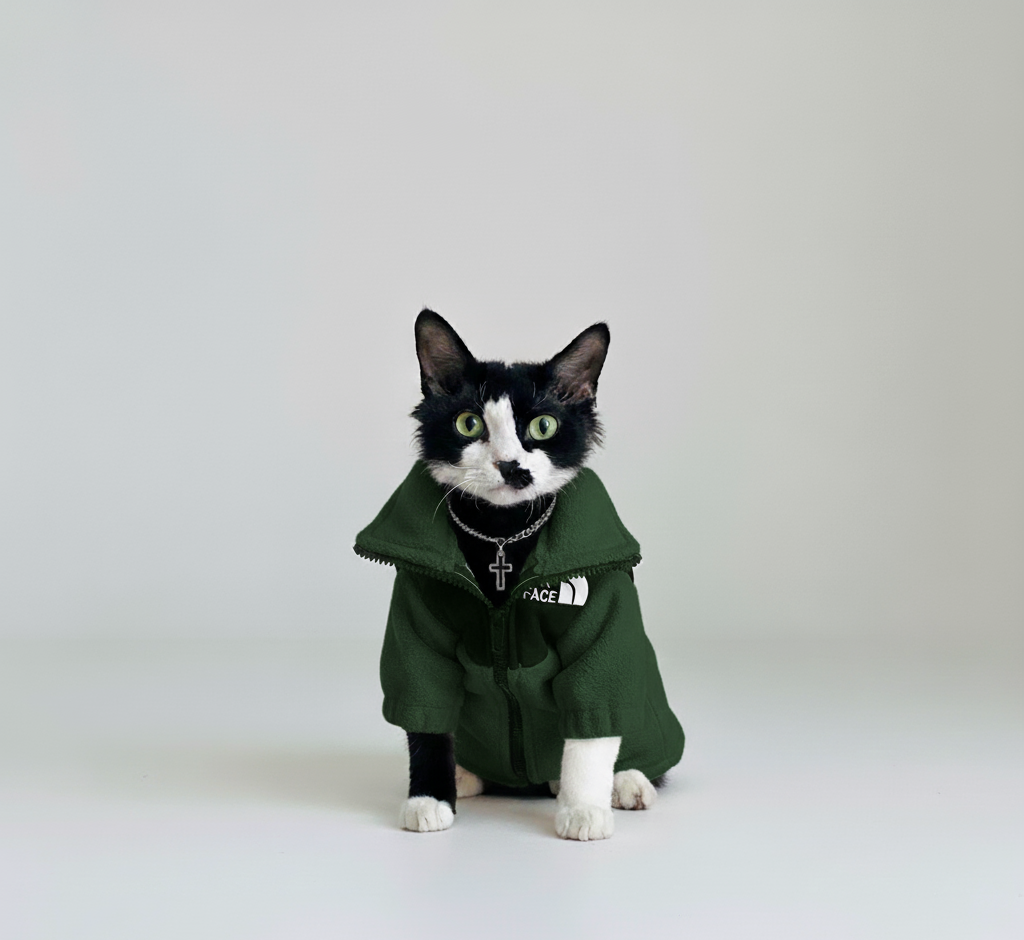 Hairless Cat Clothes Warm Pet Cat Clothes