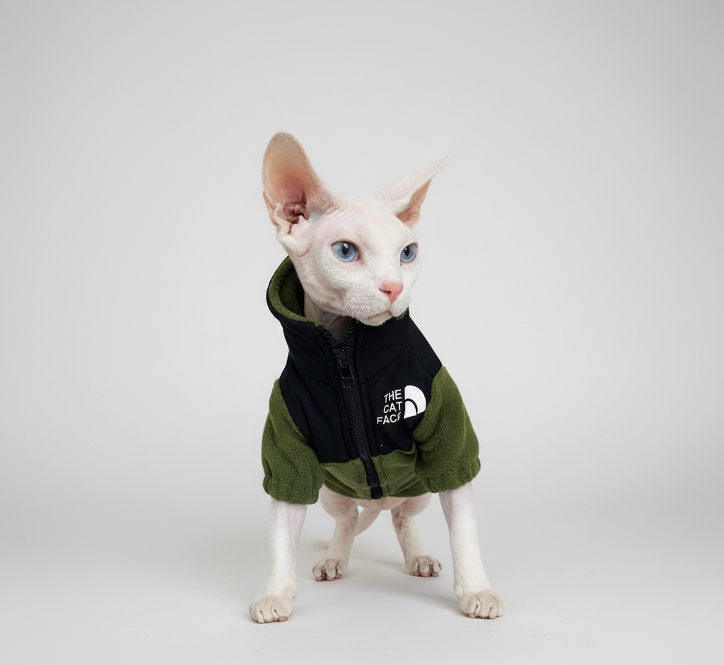 Hairless Cat Clothes Warm Pet Cat Clothes
