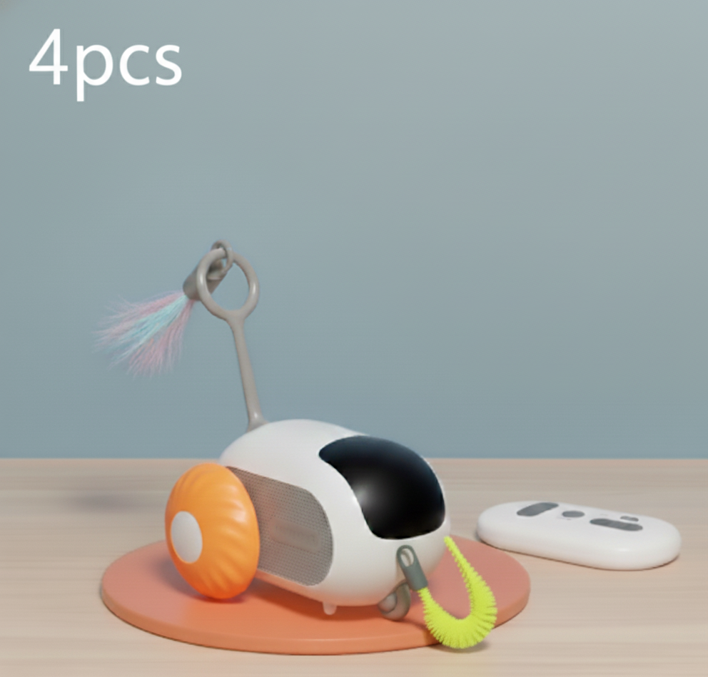 Crazy-Joy Cat Car – Endless Fun & Exercise for Your Feline Friend