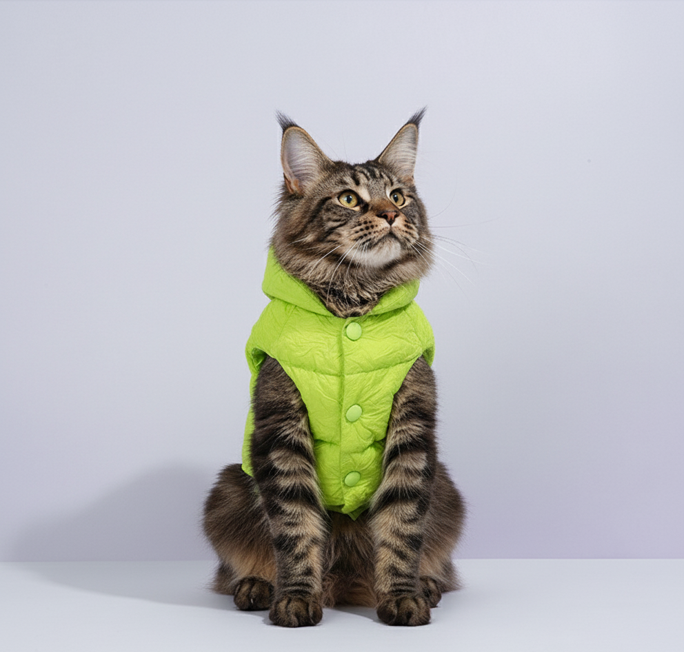 CozyGuard™ Winter Vest – Warm & Anti-Lint Fit for Pets