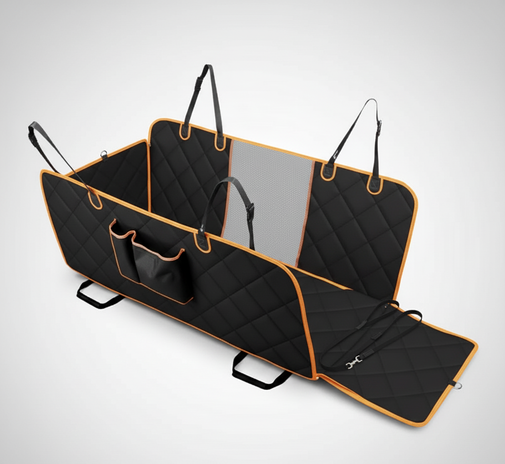 Multi-Functional Dog Car Seat Cover – Keep Your Car Clean & Your Pet Safe