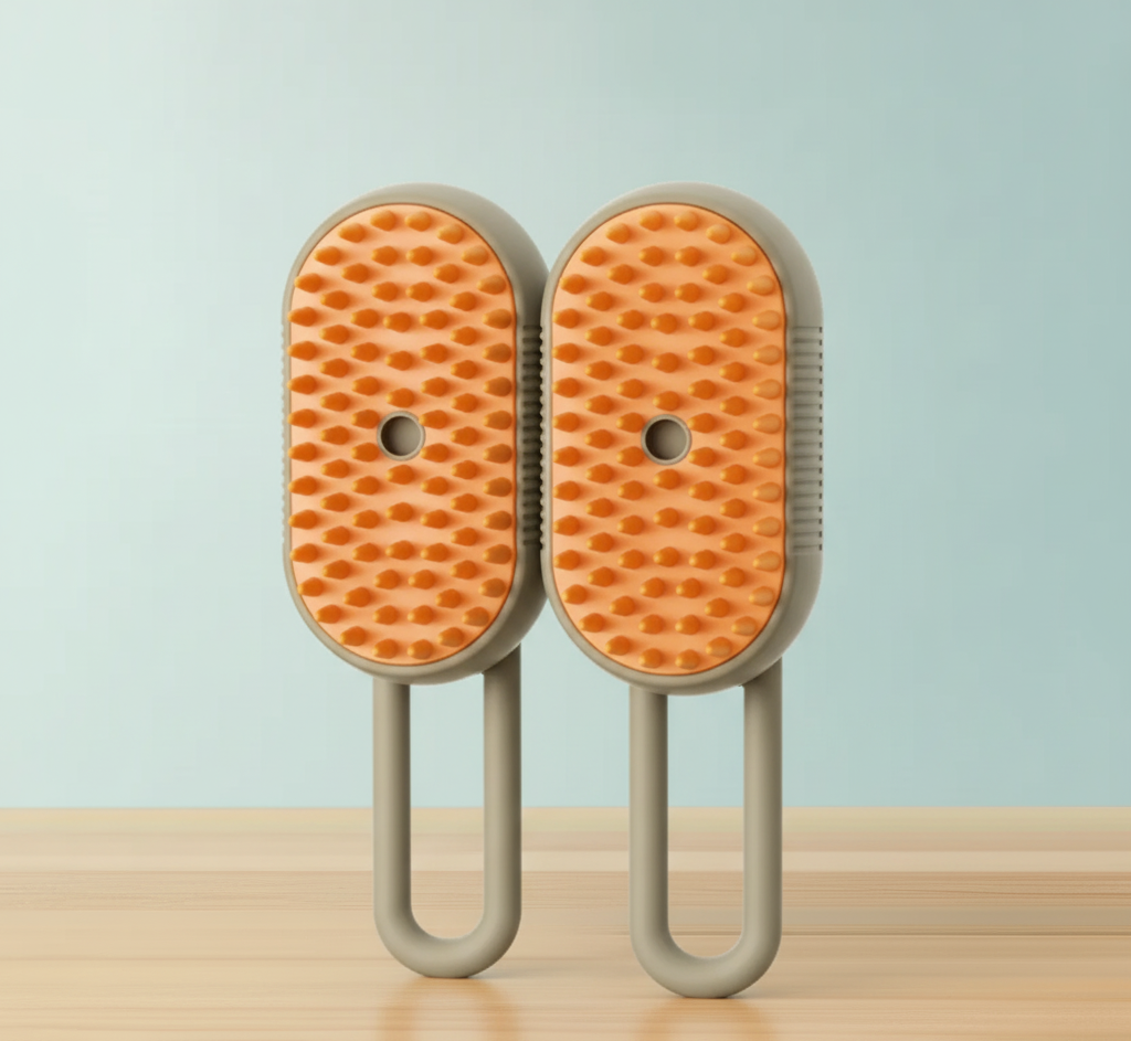 3-in-1 Electric Steam Pet Brush – Gentle, Smart & Effective Grooming for Cats and Dogs