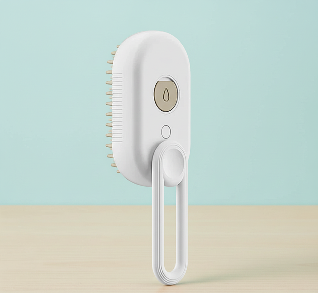 3-in-1 Electric Steam Pet Brush – Gentle, Smart & Effective Grooming for Cats and Dogs