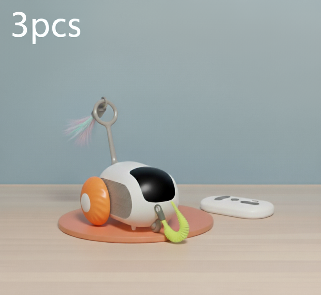 Crazy-Joy Cat Car – Endless Fun & Exercise for Your Feline Friend