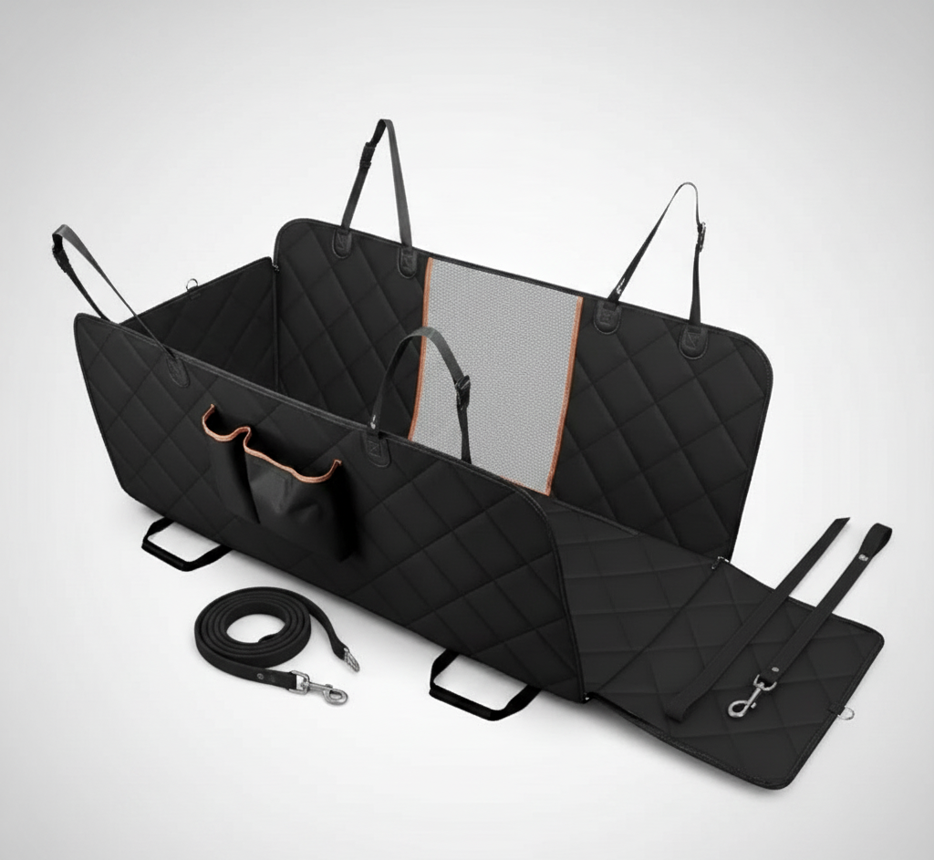Multi-Functional Dog Car Seat Cover – Keep Your Car Clean & Your Pet Safe