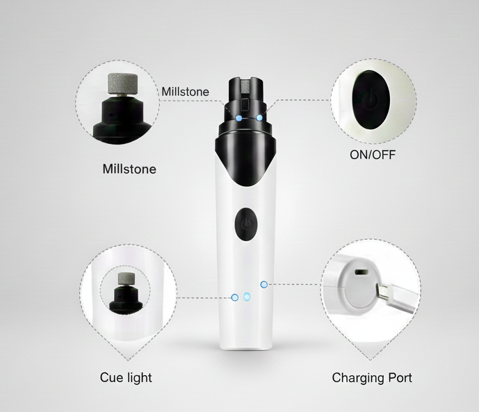 Electric Nail Clipper for Dogs – Safe, Quiet & Stress-Free