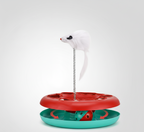 Interactive Cat Fun Tower™ – Multi-Level Indoor Play Toy