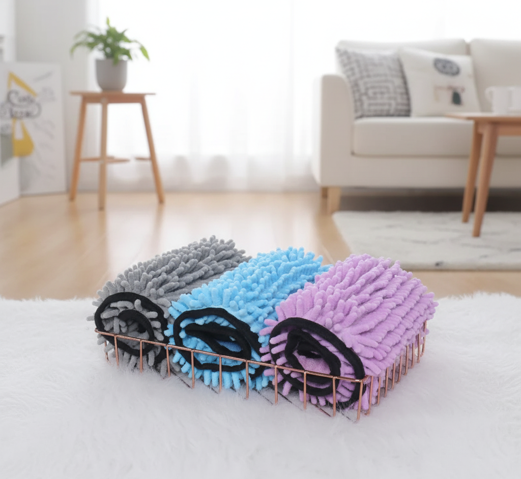Super Absorbent Pet Drying Mitt – Keep Your Furry Friend Fresh & Fluffy!
