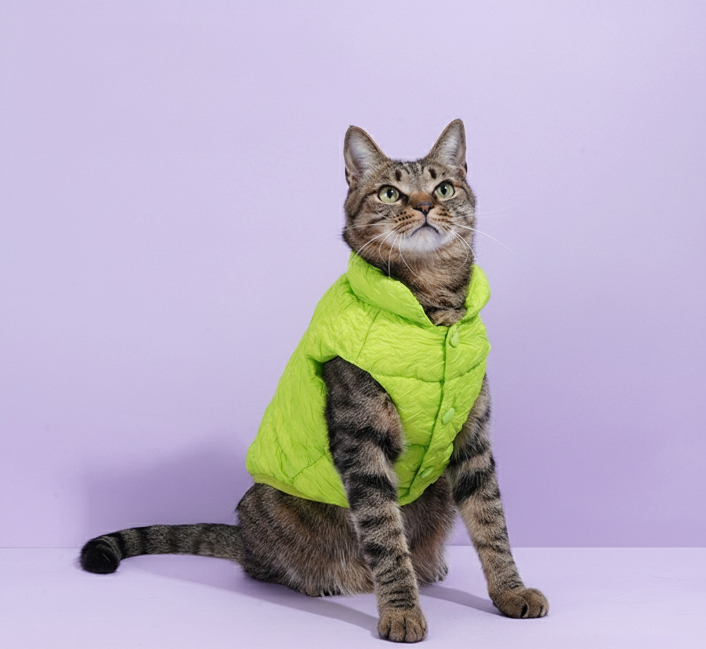 CozyGuard™ Winter Vest – Warm & Anti-Lint Fit for Pets