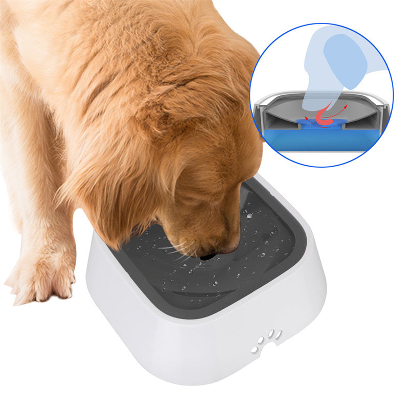 1.5L No-Spill Floating Pet Water Bowl