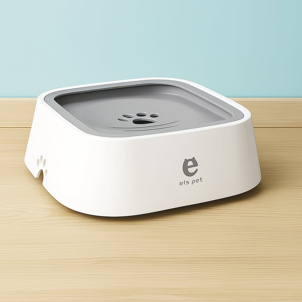 1.5L No-Spill Floating Pet Water Bowl