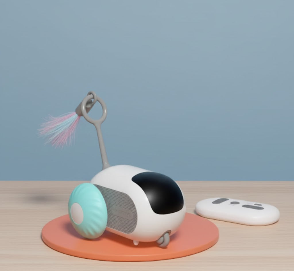 Crazy-Joy Cat Car – Endless Fun & Exercise for Your Feline Friend